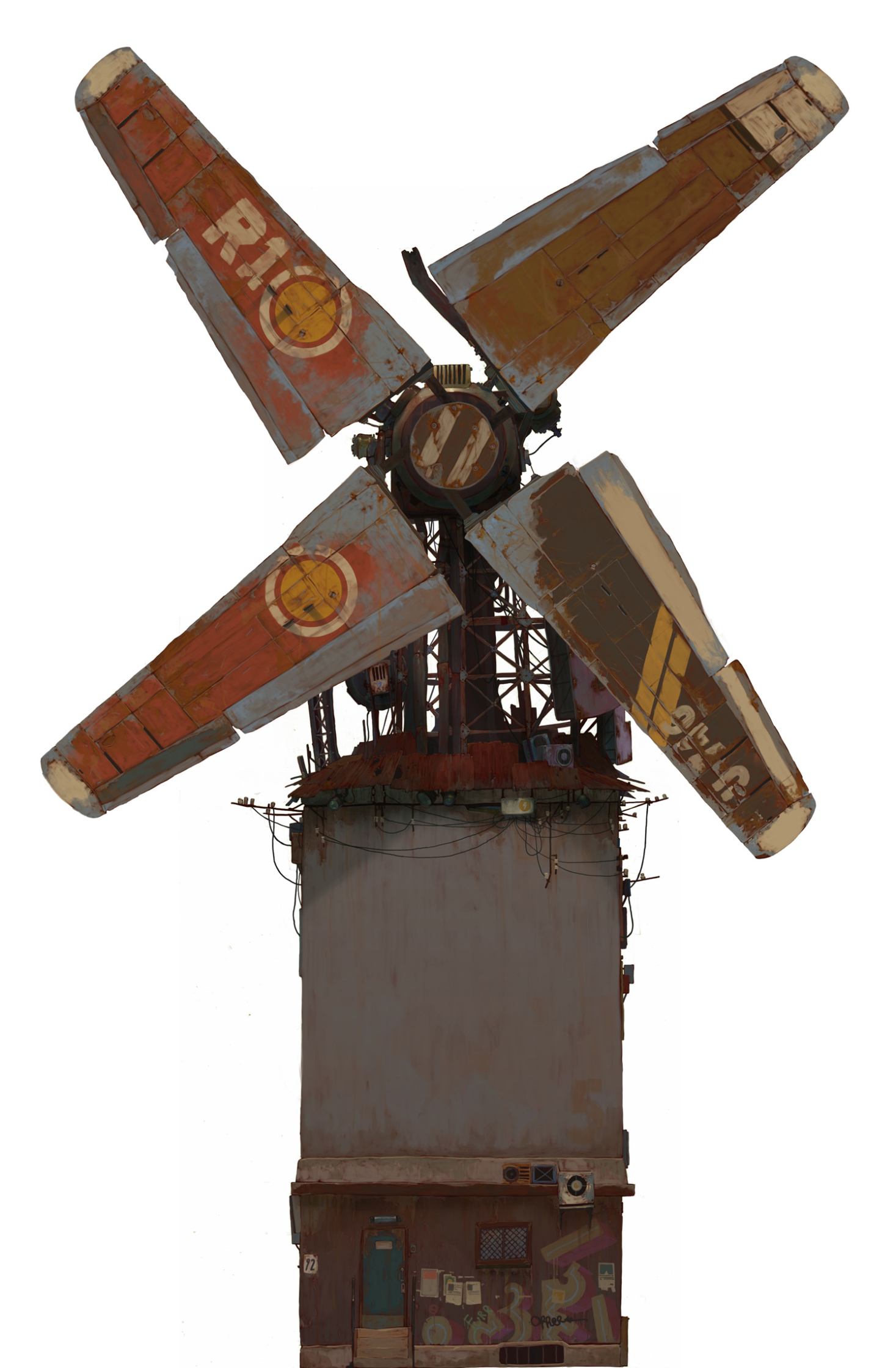 Sci-Fi Windmill