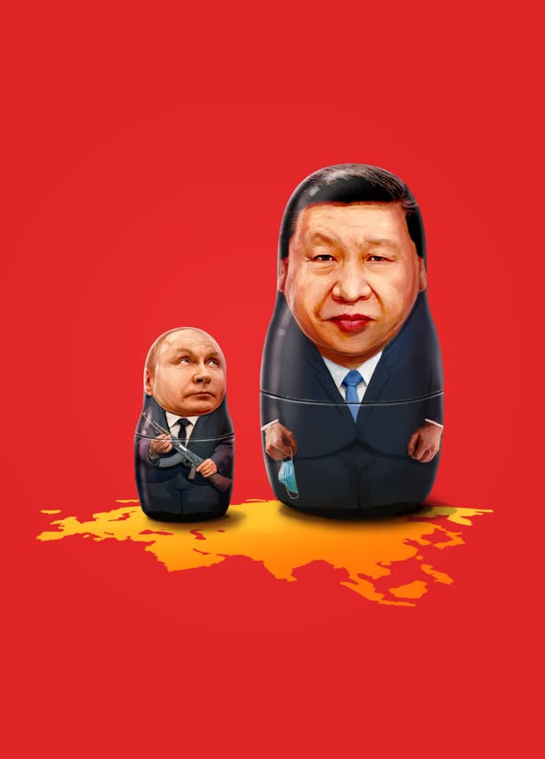 Russia China / Handelsblatt