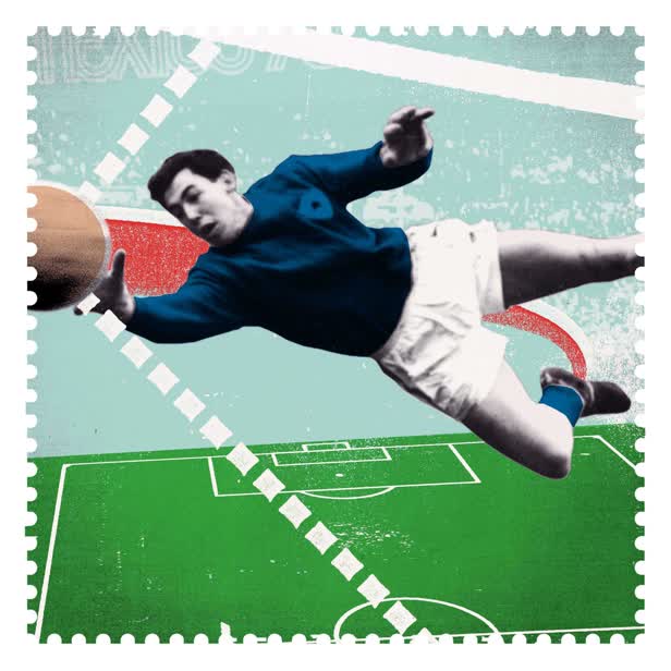 Gordon Banks Save / Royal Mail