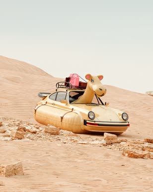 Safari Camel  / Porsche