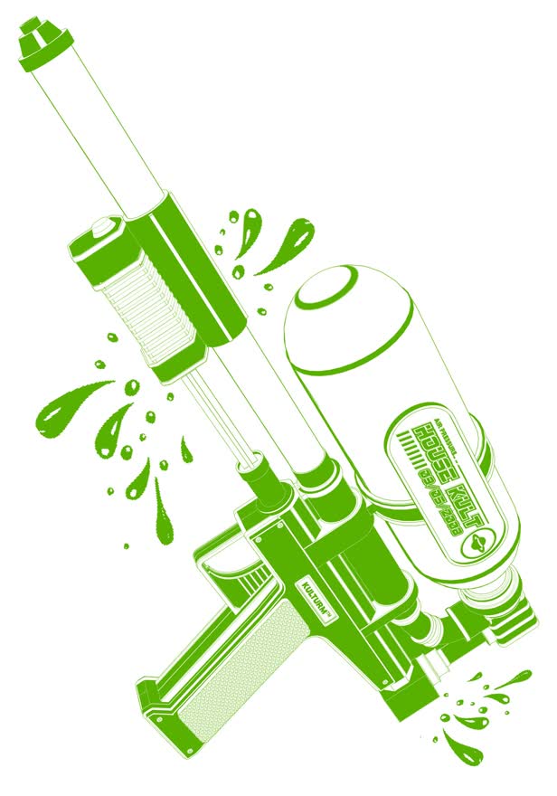 Kulturm Supersoaker Music Poster