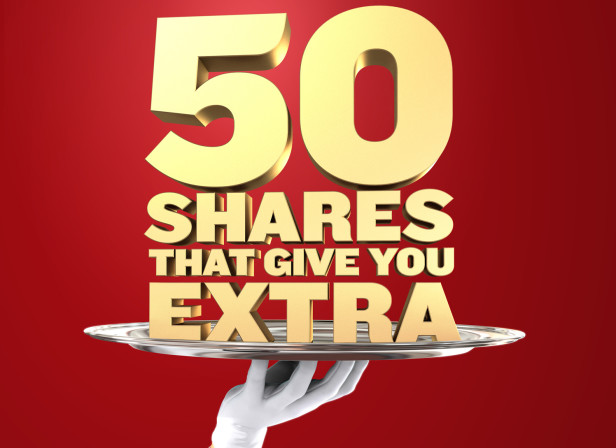 50 Shares That Give You Extra