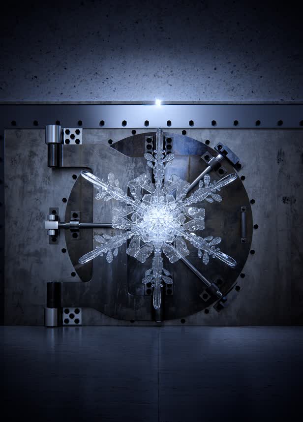 Snowflake Vault Cover Euromoney Magazine