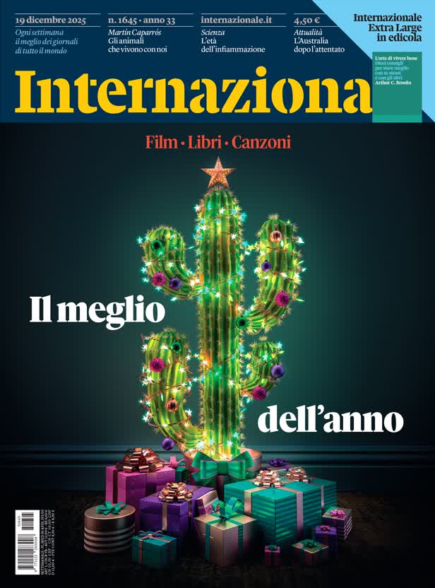 Cactus Christmas cover / Internazionale Magazine