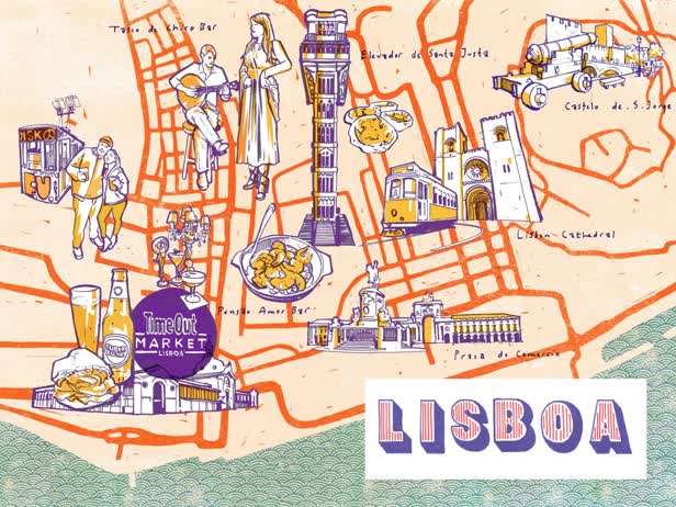 Lisbon Map