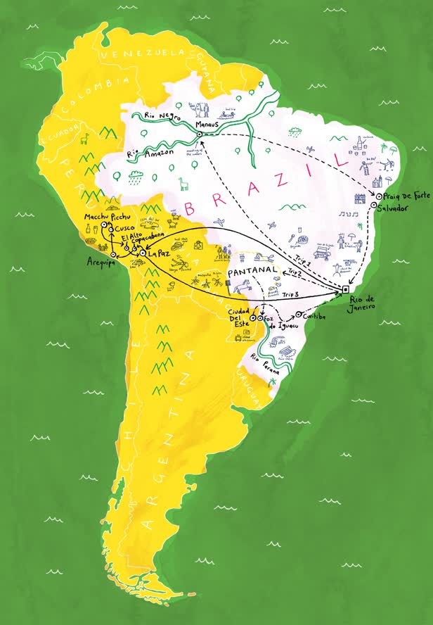 Brazil Map