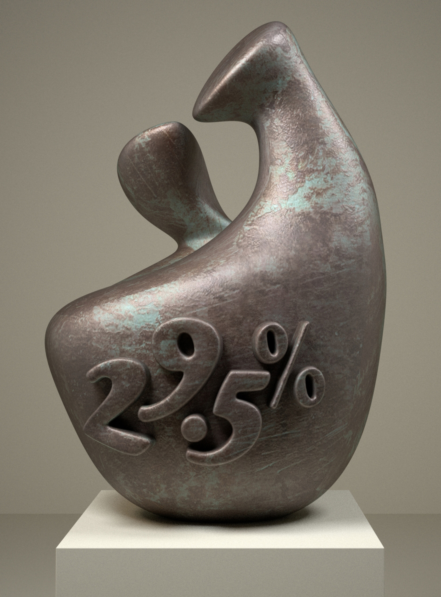 29.5% Henry Moore Sculpture