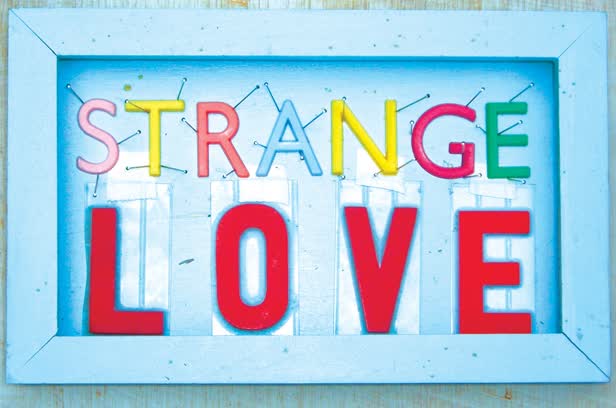 Strange Love 3D Lettering