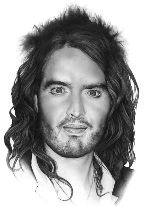 Russell Brand Portrait