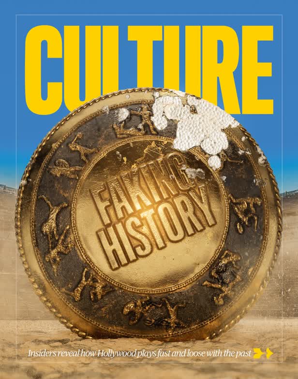 (Not Live 15th Oct) Faking history Culture cover image / Guardian Saturday Magazine