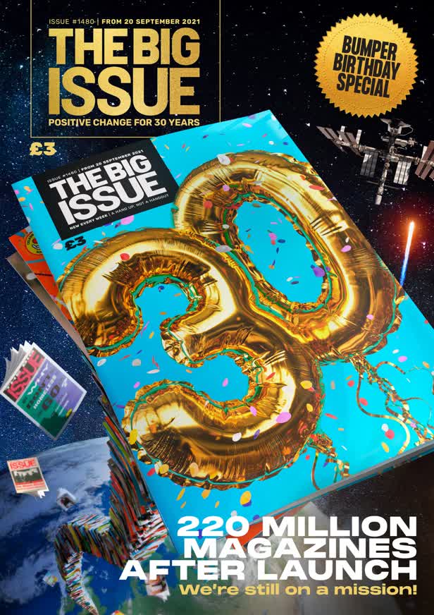 30th Anniversary cover / The Big Issue