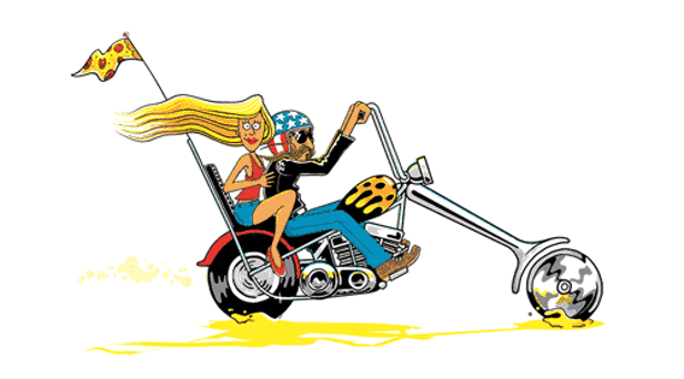 Motorbike / Mellow Mushroom