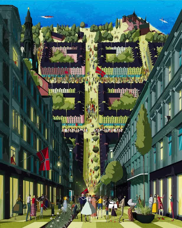 Oslo Streets for People / Wired