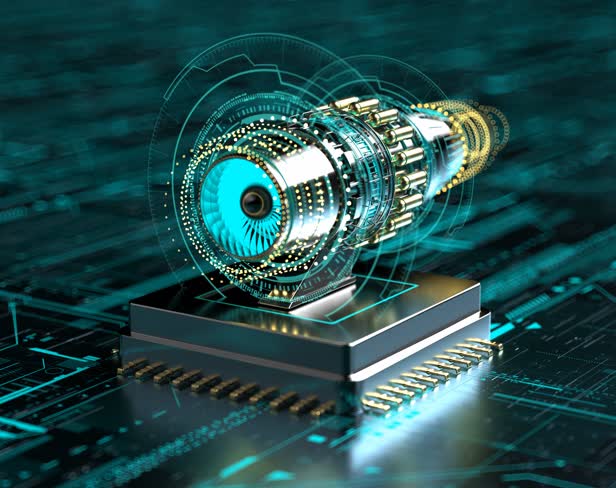 Harder Acceleration / Cover for IEEE Micro Magazine