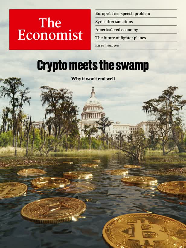 Crypto meets the swamp cover / The Economist