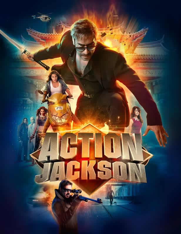 Action Jackson Poster