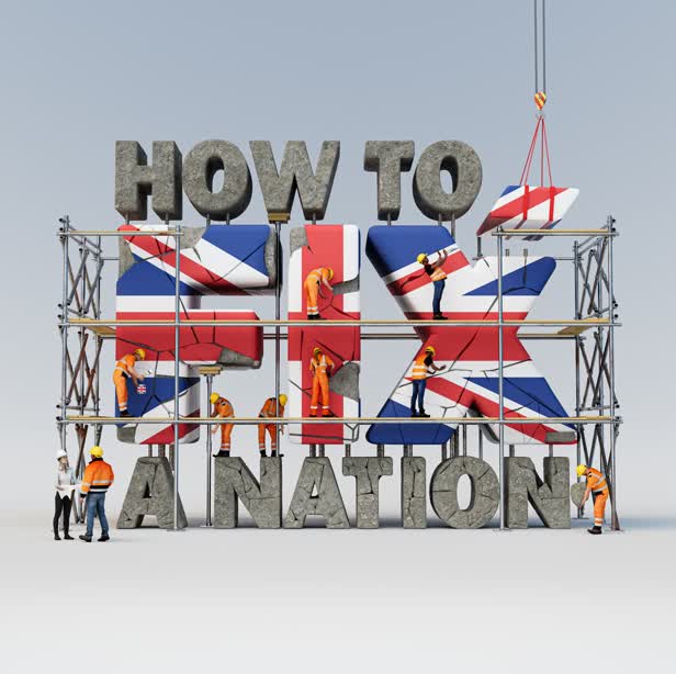 How to fix a Nation cover / The New Statesman