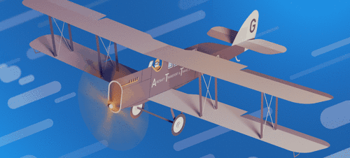 How to recreate the first ever international passenger flight - British Airways.gif