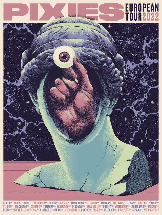 European Tour Poster / Pixies