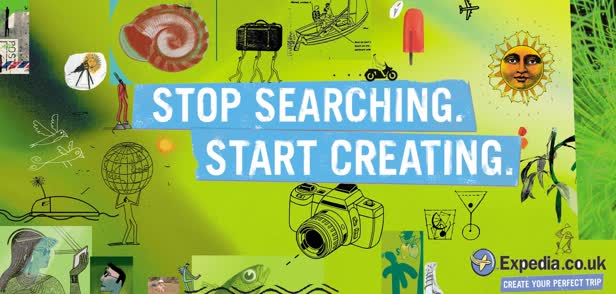 Stop Searching, Start Creating / Expedia