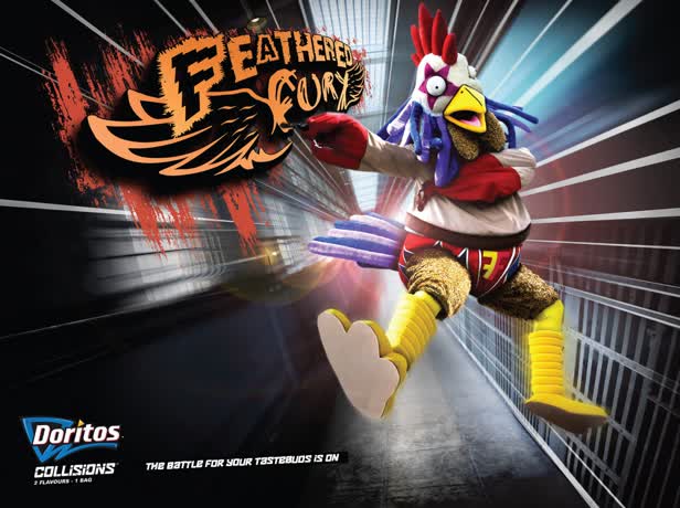 Doritos Feathered Fury Wrestler