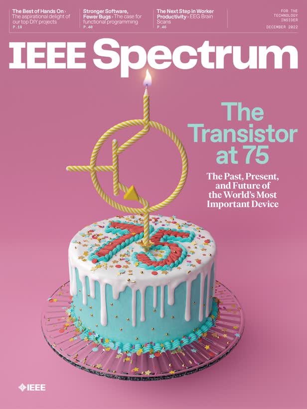 Transistor at 75 cover / Spectrum Magazine