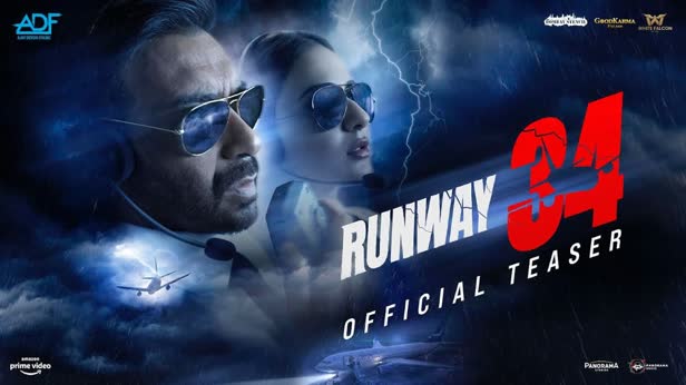 Runway 34 movie poster / H-One