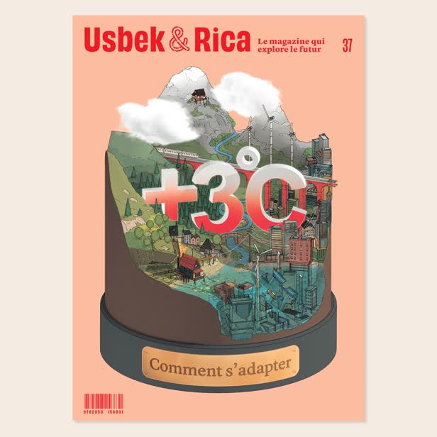 +3 Degrees cover / Usbek + Rica Magazine