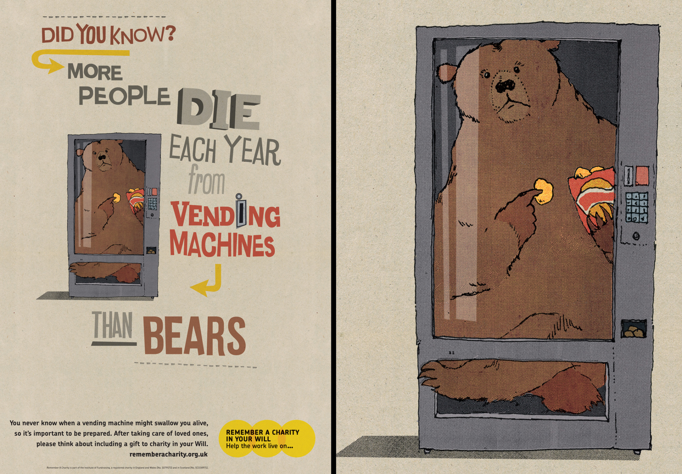 Vending Machine Bear