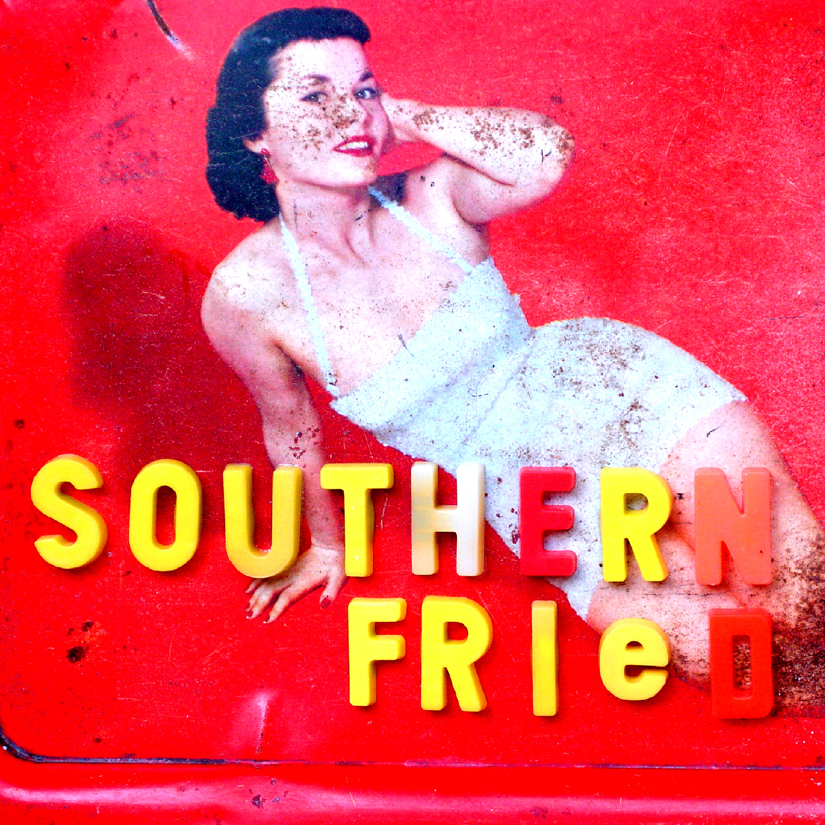 Southern Fried Records Vintage Pinup 3D