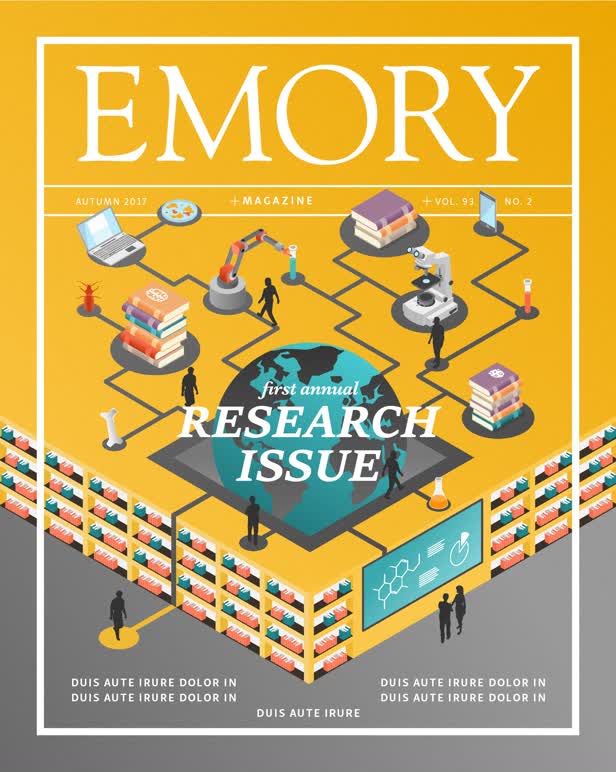 Emory University Magazine Cover