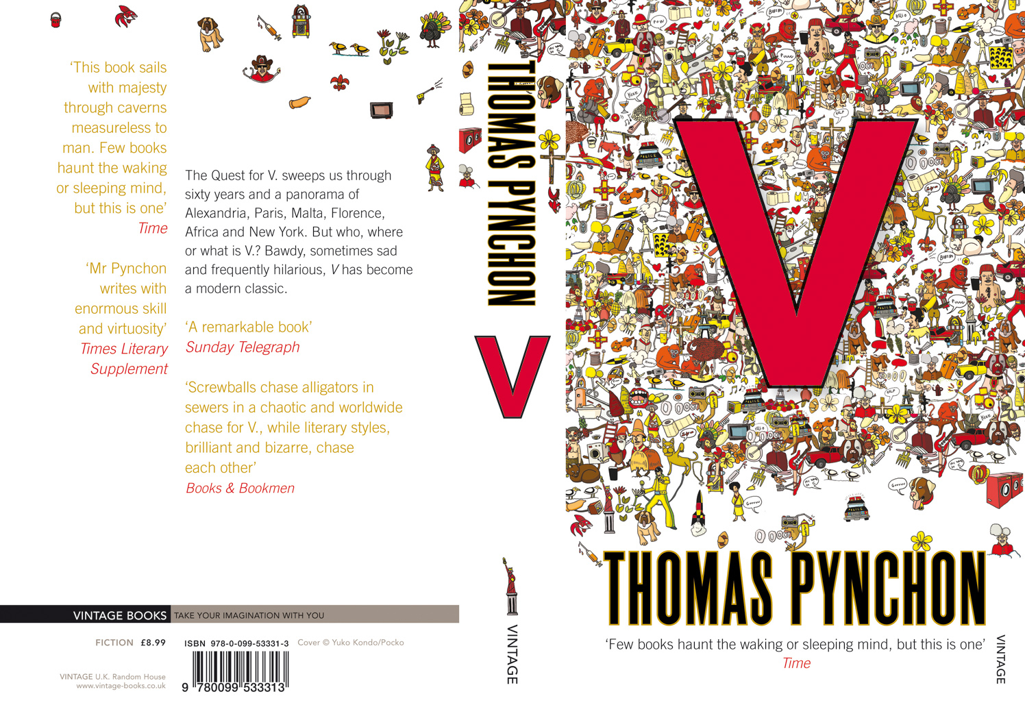 Thomas Pynchon  V Cover