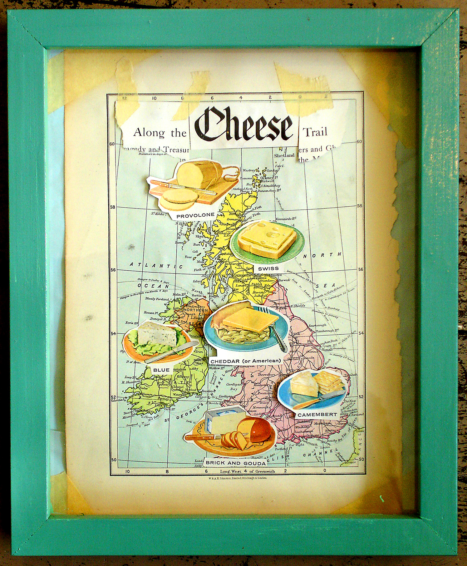 UK Cheese Map