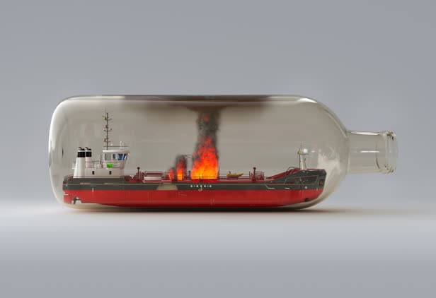 Oil shipping crisis / The Economist