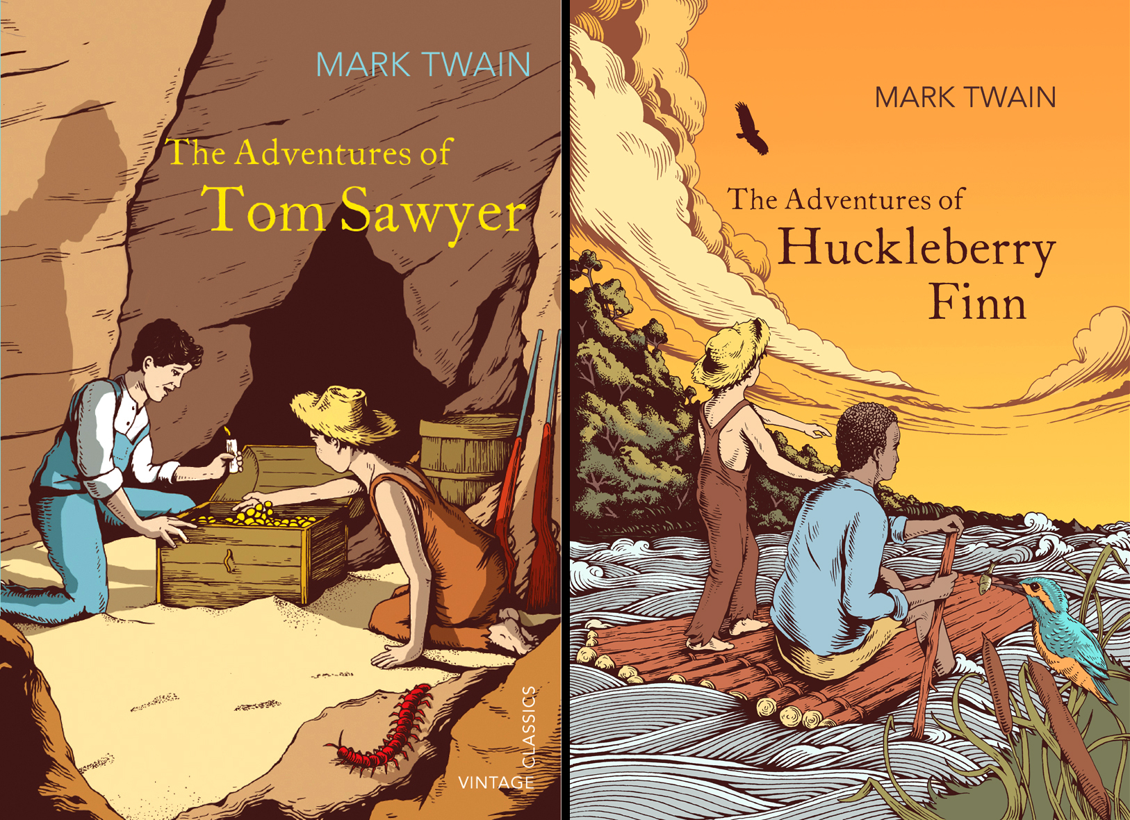 Mark Twain Book Covers