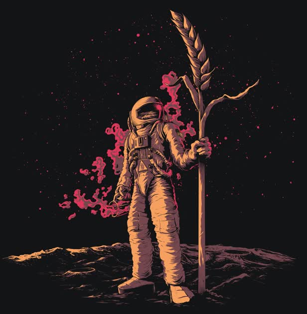 Space Beers T-Shirt / Great Western Malt