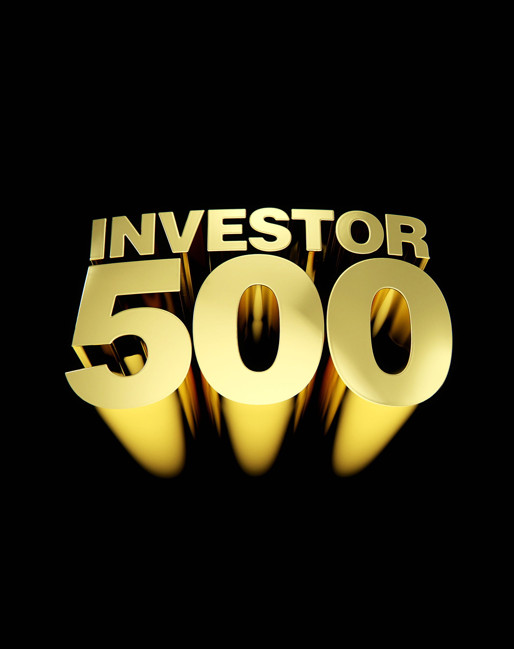 Cover Investor 500 3D Type Gold Canadian Business Magazine