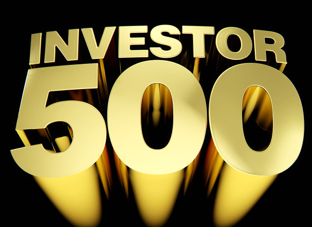Cover Investor 500 3D Type Gold Canadian Business Magazine