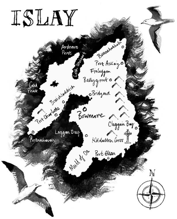 Islay Map / Bowmore