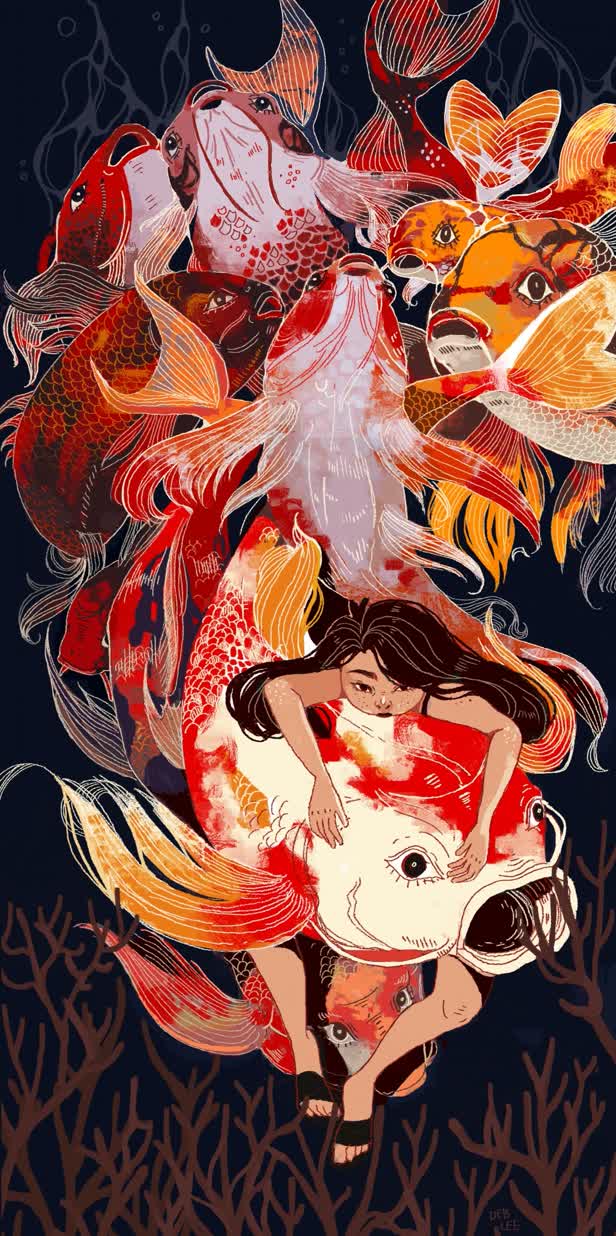 Koi Girl