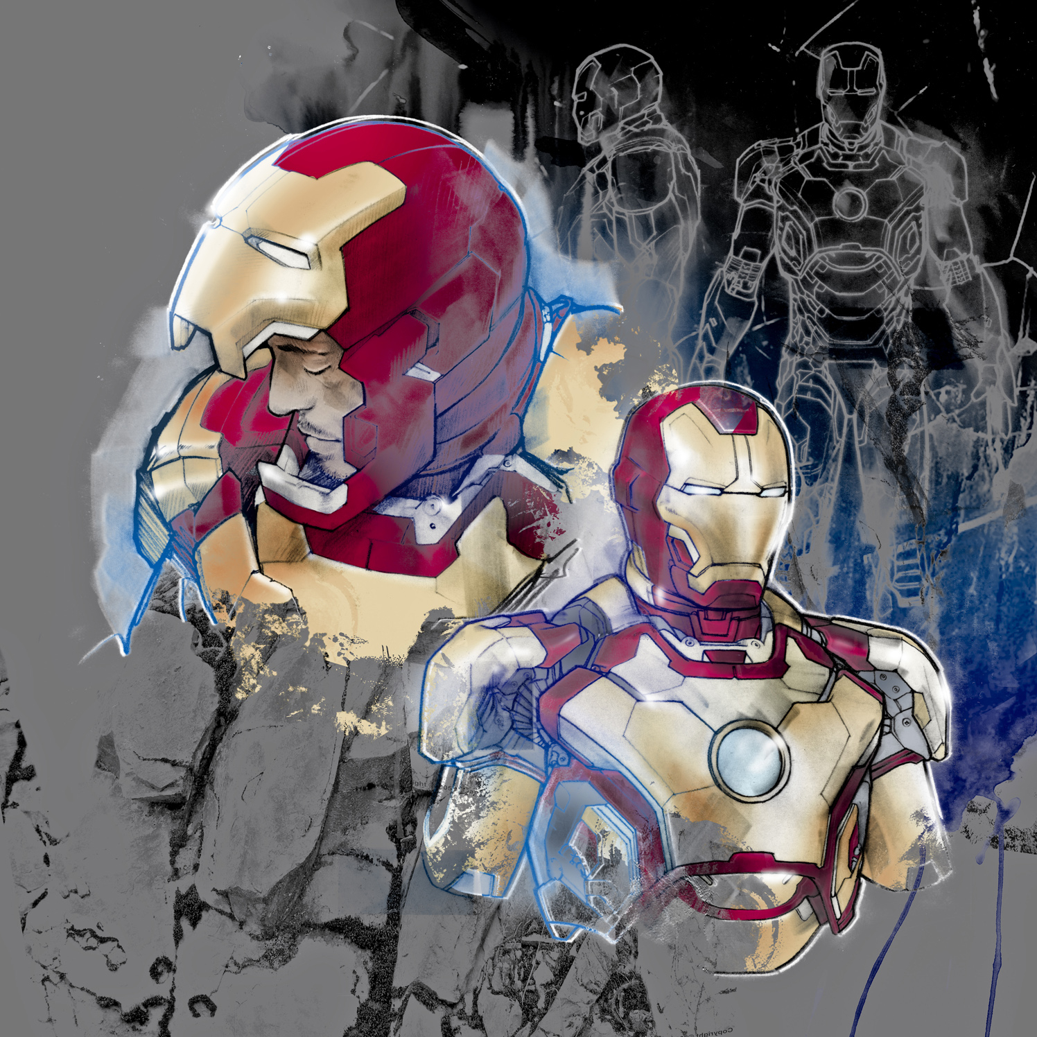 Iron Man Mark 7 Armour