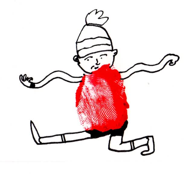 Fingerprint Hurdle Man