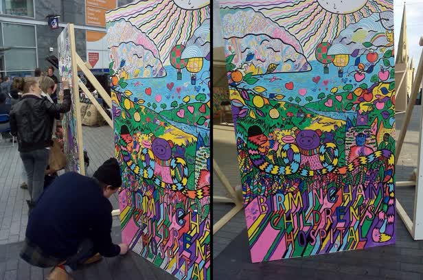 Birmingham Children's Hospital Mural