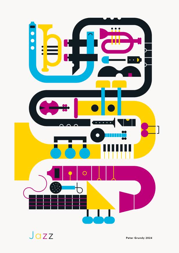 Jazz poster / Personal work