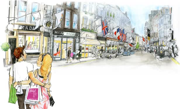 Bond Street Shopping Street High Life Shop! Magazine