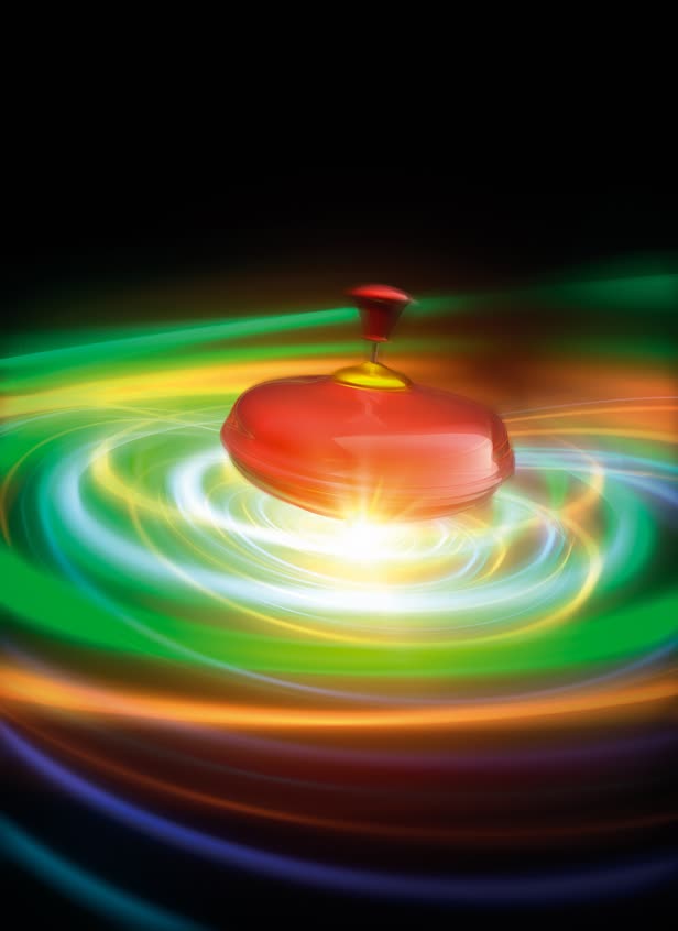 Spinning Top Neon