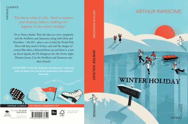 Arthur Ransome - Winter Holiday Cover
