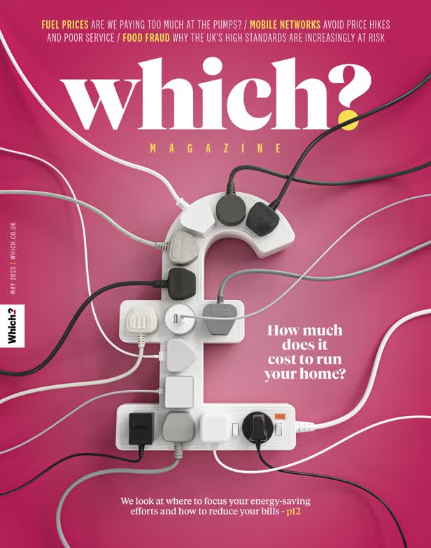 Cover home energy costs / Which? Magazine