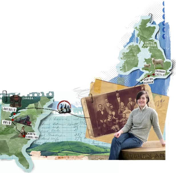 Mapping Geneological Roots US Airways