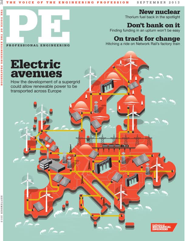 September Cover / Professional Engineering Mag